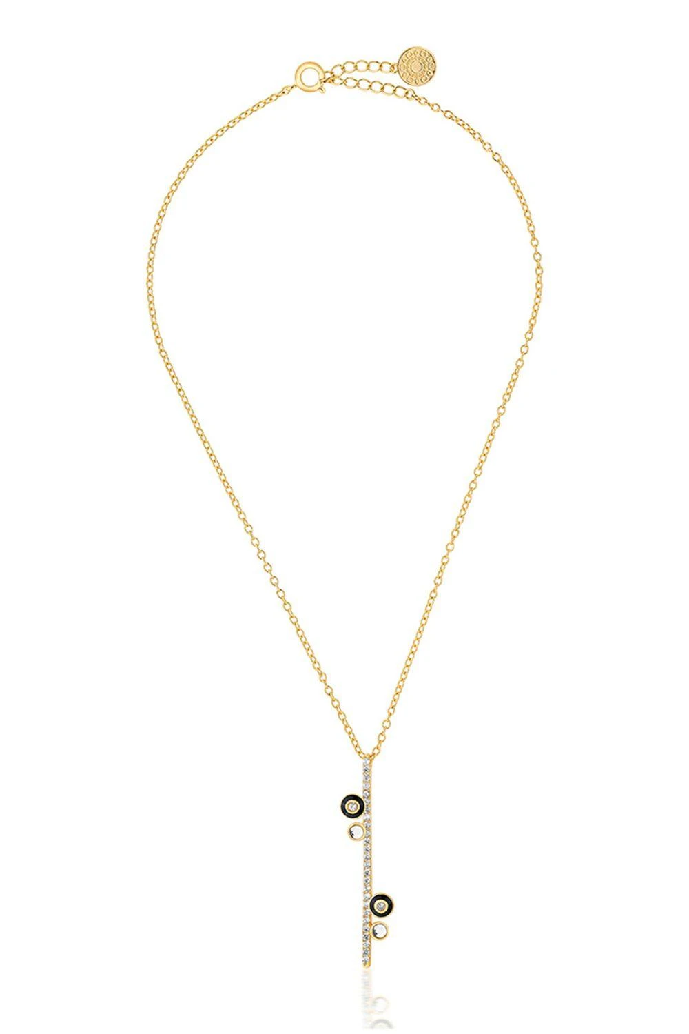 Isharya Gold Line Necklace 5 Isharya Gold Line Necklace - Image 3