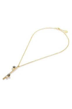 Isharya Gold Line Necklace 9 Isharya Gold Line Necklace -Inca Sales Store 29823ia87 4