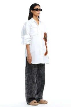 Kanika Goyal Label Heather Hand Embellished Shirt -Inca Sales Store 29823kgl10 3