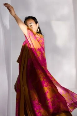 Twinkle Hanspal Bouquet Printed Kaftan Shirt Dress 8 Twinkle Hanspal Bouquet Printed Kaftan Shirt Dress -Inca Sales Store 29th24 3