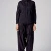 Rajesh Pratap Singh Black Cotton Pants