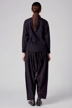 Rajesh Pratap Singh Black Cotton Pants -Inca Sales Store 2wj 721pp 5