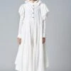 Chola White Long Tiered Dress 1 Chola White Long Tiered Dress -Inca Sales Store 3001ca06 1
