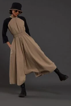 Mati Beige & Black Sphara Jumpsuit -Inca Sales Store 3012wo25 3