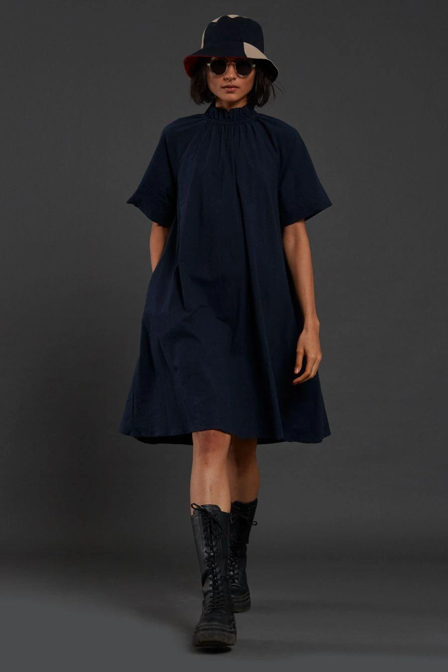 Mati Navy Blue Tora Dress 3 Mati Navy Blue Tora Dress