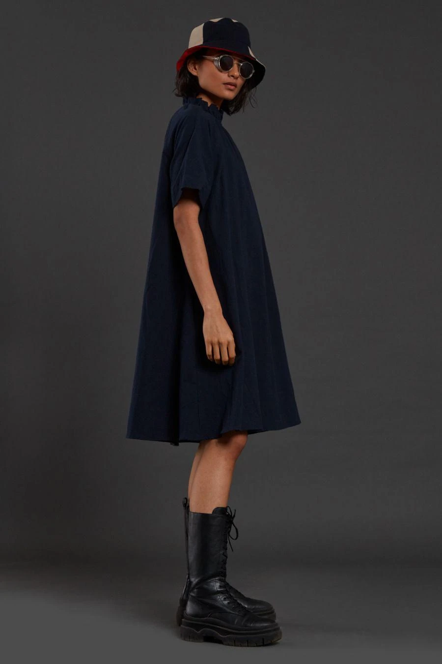 Mati Navy Blue Tora Dress 4 Mati Navy Blue Tora Dress - Image 2