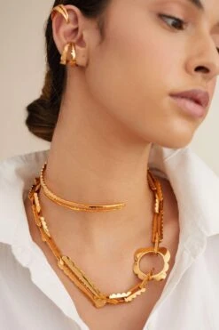 Outhouse Epee Ferrum Link Chain Necklace -Inca Sales Store 303ot17 4