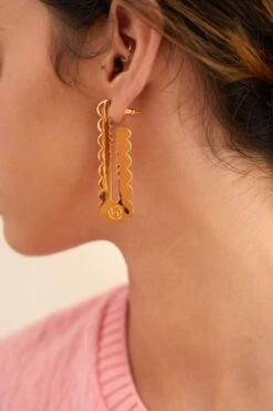 Outhouse Epee Maxi Earrings -Inca Sales Store 303ot2 2