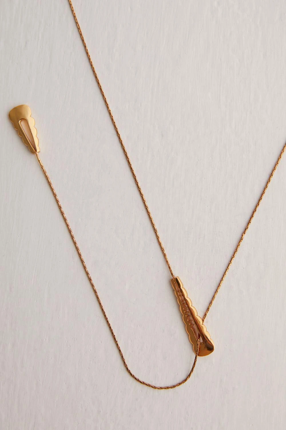 Outhouse Epee Drop Pendant Necklace 8 Outhouse Epee Drop Pendant Necklace - Image 6