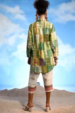 CAPISVIRLEO Ivory Narrow Pants -Inca Sales Store 30623cp34 5