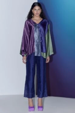 FEBo6 Dusk Colour Block Cape