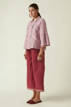 Payal Pratap Pink Peplum Jacket -Inca Sales Store 306pp30 2