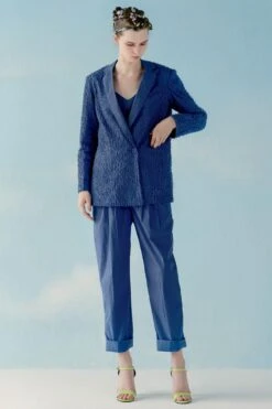 ILK Blue Poplin Jacket