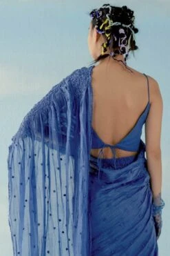 ILK Smoke Blue Strappy Bralette -Inca Sales Store 307ilk29 2