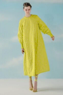 ILK Neon Yellow Dress -Inca Sales Store 307ilk41 3