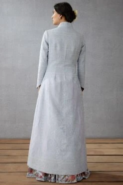 Torani Sea Blue Embroidered Jacket Set 11 Torani Sea Blue Embroidered Jacket Set -Inca Sales Store 307tochtil56 5