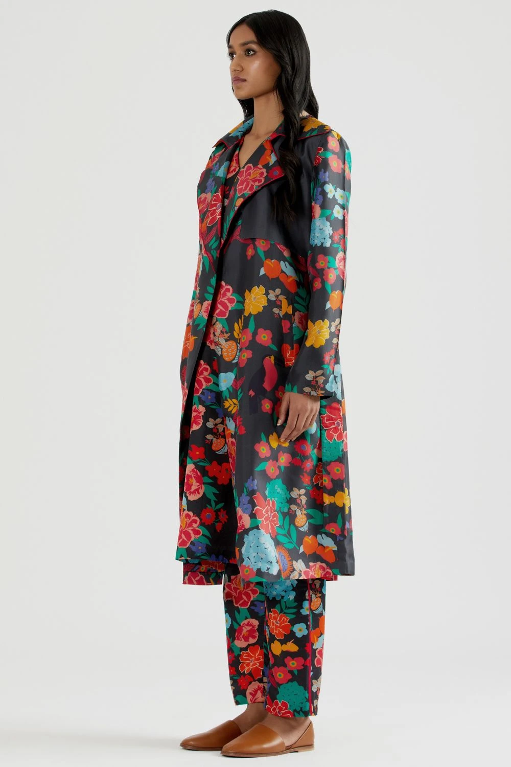 Kshitij Jalori RGB Charcoal Trench Coat 4 Kshitij Jalori RGB Charcoal Trench Coat - Image 2