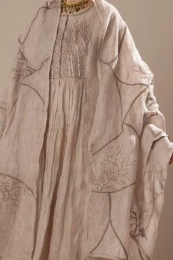 Sunira Designs Light Pink Handwoven Linen Translucent Dupatta 11 Sunira Designs Light Pink Handwoven Linen Translucent Dupatta -Inca Sales Store 310sua47 4