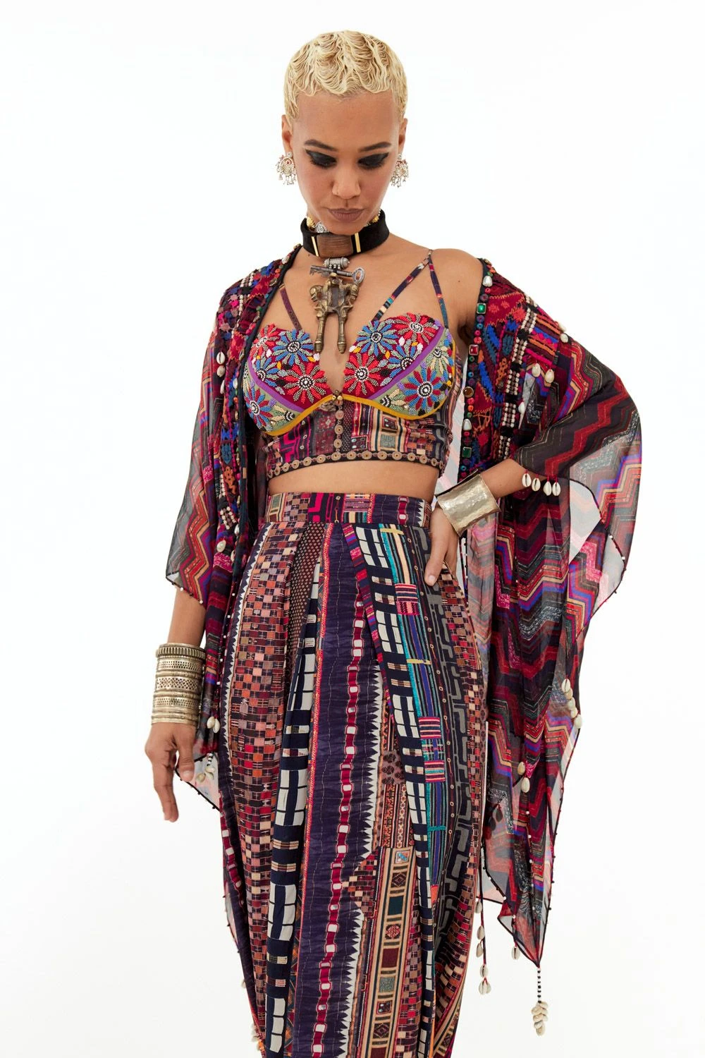 Aseem Kapoor Kama Embroidered Blouse 4 Aseem Kapoor Kama Embroidered Blouse - Image 2