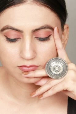 Sangeeta Boochra Tribal Chandrika Silver Hand-crafted Ring