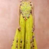 Payal Singhal Lime Embellished Choli & Sharara Set 2 Payal Singhal Lime Embellished Choli & Sharara Set -Inca Sales Store 31523ps76 1