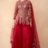 Ahilian Red Thread Embellished Sharara Set -Inca Sales Store 31723an31 1 1