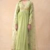 Ahilian Green Floral Embellished Anarkali Set -Inca Sales Store 31723an4 1