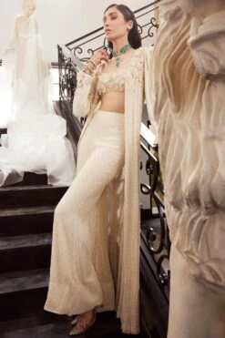 Ridhima Bhasin Iris Thread Embellished Jacket Set -Inca Sales Store 31723rb16 2