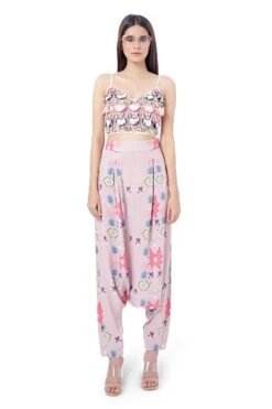 Payal Singhal Embellished Pant Set With Printed Jacket -Inca Sales Store 319421 3