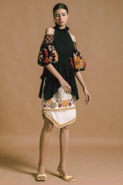 Chandrima Smocked Halter Neck Top -Inca Sales Store 319665 2