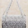 Lovetobag Silver Opal Flapover Clutch