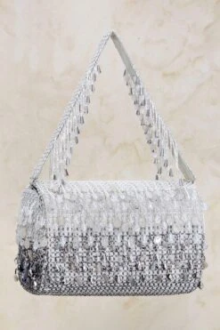 Lovetobag Silver Opal Flapover Clutch -Inca Sales Store 31lb11 2