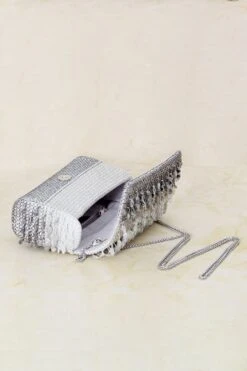 Lovetobag Silver Opal Flapover Clutch -Inca Sales Store 31lb11 3