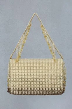 Lovetobag Gold Opal Flapover Clutch -Inca Sales Store 31lb12 4