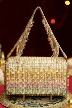 Lovetobag Pastel Opal Flapover Clutch -Inca Sales Store 31lb24 2