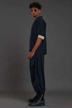 Mati Men Navy Blue Overlap Baggy Co-ord Set -Inca Sales Store 31mm7 3