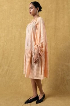SWGT Orange Striped Dress -Inca Sales Store 33sw 6 2