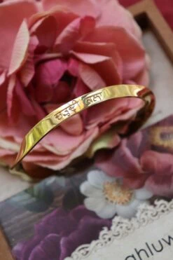 Eina Ahluwalia Nirbhau Nirvair & Chardi Kala Bangle In Gold -Inca Sales Store 3412ea10 4