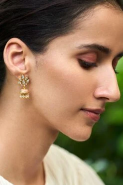 Aulerth Gulmohar Jhumkis By Tribe Amrapali