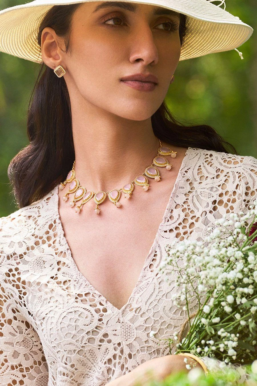 Aulerth Lavender Morning Star Necklace By Tribe Amrapali 4 Aulerth Lavender Morning Star Necklace By Tribe Amrapali - Image 2