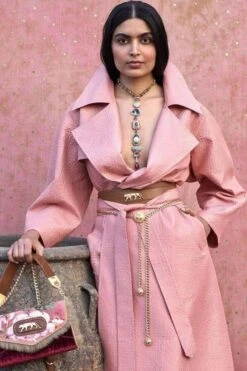 Sabyasachi Tan Wide Bengal Tiger Belt