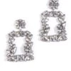 Deepa Gurnani Silver Anushka Earrings