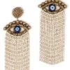 Deepa Gurnani Gold Astoria Earrings