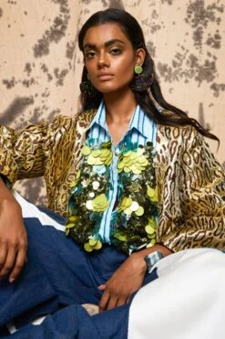 Rara Avis Blue Striped Shirt 7 Rara Avis Blue Striped Shirt -Inca Sales Store 3823ra11 3