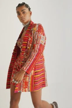 Aseem Kapoor Printed & Embellished Open Jacket -Inca Sales Store 394958 2