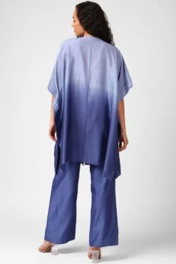 Sakshi Khetterpal Very Peri Ombre Cape Set -Inca Sales Store 408sakkhe12 4