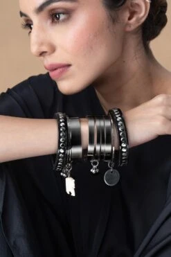 Ritika Sachdeva Silver Bangle Stack -Inca Sales Store 41123rs5 2 2
