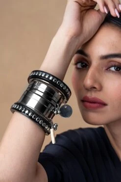 Ritika Sachdeva Silver Bangle Stack -Inca Sales Store 41123rs5 3 2