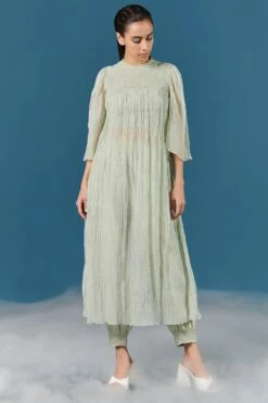 ILK Green Lily Embellished Scarf 6 ILK Green Lily Embellished Scarf -Inca Sales Store 411ilk41 1