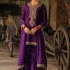 Niti Bothra Purple Zari Dori Embroidered Sharara Set -Inca Sales Store 41223nb40 1
